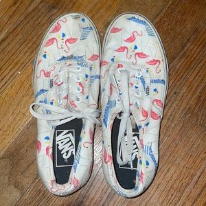 Women’s flamingo Vans